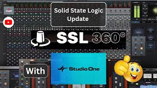 SSL 360 Console update with Studio One