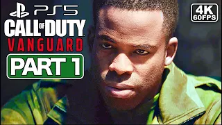 CALL OF DUTY VANGUARD Gameplay Walkthrough CAMPAIGN Part 1 [PS5 4K 60FPS] - No Commentary