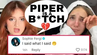 Sophie Fergi SHADES Piper Rockelle and Her Mom Tiffany On LIVE?! 😱😳 **With Proof**