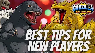 TOP 3 TIPS FOR NEW PLAYERS IN GODZILLA BATTLE LINE!