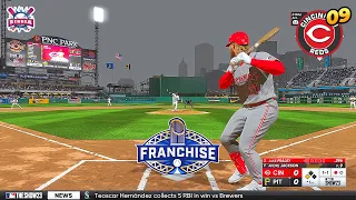MLB The Show 23 Cincinnati Reds vs Pittsburgh Pirates | Franchise Mode #9 | Gameplay PS5 60fps HD