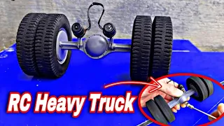 How to make Rc Heavy Truck from PVC