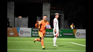 BHUTAN Vs HONG KONG ।। FULL MATCH HIGHLIGHTS ।। CHENCHO GYELTSEN GOAL I I LOBZANG CHOGYAL GOAL