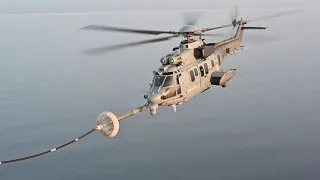 Eurocopter EC725 Caracal Refuels