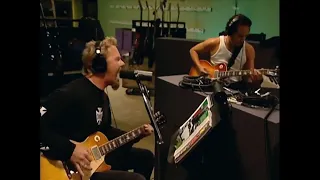 Metallica recording in Presidio (2001)