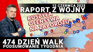 Ruszyła ofensywa na Zaporożu | Raport z wojny | 474 dzień walk