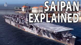 Carrier Explained: Saipan - World of Warships