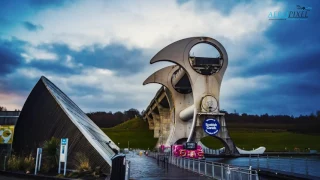 Falkirk Wheel and Kelpies Hyperlapse