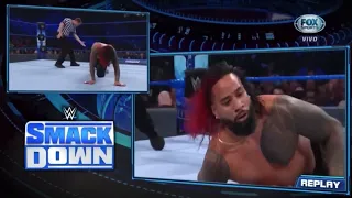 Rey Mysterio vs Jimmy USO #SmackDown