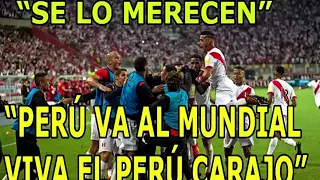 NARRACIONES DE TODO EL MUNDO POR TRIUNFO PERU VS NUEVA ZELANDA