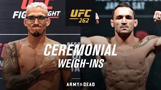 UFC 262: Ceremonial Weigh-in