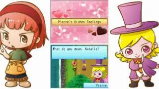 Harvest Moon Sunshine Islands Natalie and Pierre's orange rival heart event