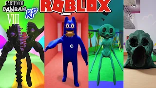 NUEVO! GARTEN OF BANBAN 7 RP morphs EN ROBLOX,  BITTERGIGGLE INFERNAL, SENENGEON, FLUMBO, GV BABY