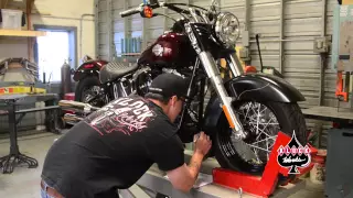 Kustom Kutting a Klock Werks Front Fender