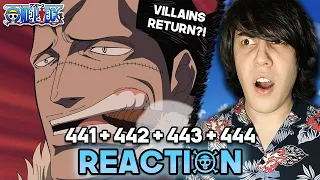 These are some WILDCARDS! - One Piece | Episodes 441 - 444 Reaction