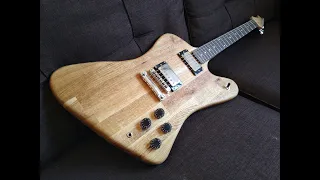 Firebird Style Guitar - Time Lapse Self Build