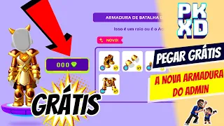 PK XD - COMO PEGAR GRÁTIS A NOVA ARMADURA DO ADMIN NO ANIVERSÁRIO DE 4 ANOS