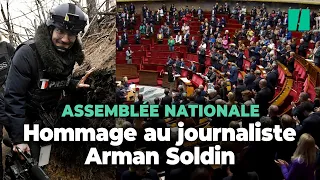 L'hommage de l'assemblée à Arman Soldin journaliste français tué en Ukraine