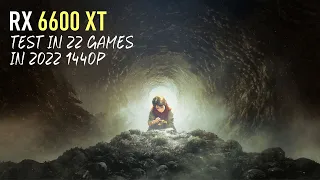 RX 6600 XT | Test in 22 Games in 2022 | 1440p