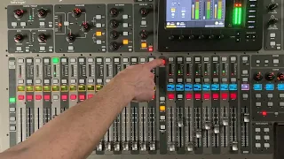 Behringer X32 - Sending an Input to the Main Output and 1 Bus/Monitor