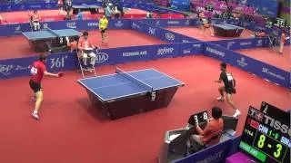 2014 Asian Games MT/Rnd1/CHN-SIN/m1: Zhang Jike - Li Hu [Full match/private recording]