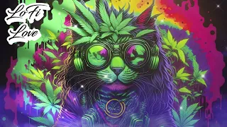 Trippy Cat's Island Reggae 😎🌴 : Laid-Back Lofi Chillhop Mix