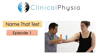 Name That Test | Clinical Physio