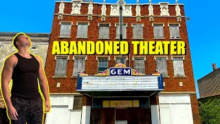 Exploring an Abandoned Theater! (Gem Theater - Cairo, Illinois)