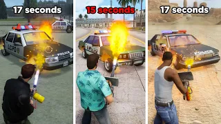 IS IT DIFFERENT? GTA Trilogy the Definitive Edition Flamethrower