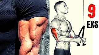 9 BEST TRICEPS WORKOUT / Les meilleurs exercises musculation triceps