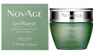 oriflame NovAge Ecollagen Wrinkle Smoothing Night Cream review