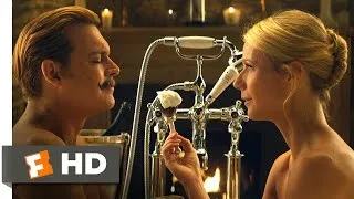 Mortdecai (10/10) Movie CLIP - I Deeply Love My Mustache (2015) HD