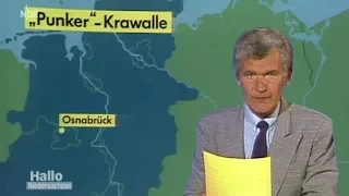 Hyde Park Osnabrück Punker-Krawalle 1.8.1983 Tagesschau Fernsehen