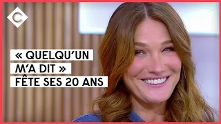 Le succès inattendu de "Quelqu'un m'a dit", avec Carla Bruni - C à vous - 03/01/2022