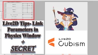 Live2D Tips - Link Parameters in Physics Window + Secret