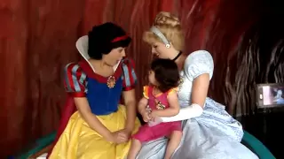 Princess Marisa, Snow White and Cinderella Ride Canal Boats