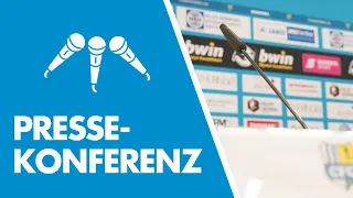 Chemnitzer FC | Pressekonferenz mit Cheftrainer Patrick Glöckner & Geschäftsführer Uwe Hildebrand