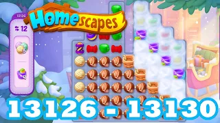 Homescapes Level 13126 - 13130 HD 3 - match puzzle Gameplay | android | IOS | 13127 | 13128 | 13129