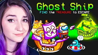 Becoming a GHOST PIRATE to find TREASURE?! [Among Us]