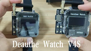 Deauther Watch V4S (Major Update)