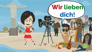 Deutsch lernen | Lisa ist ein TikTok-Star! | Wortschatz und wichtige Verben