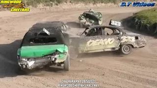 CHALKARAMA Banger Racing Highlights | Ringwood Cheetahs Raceway | 28/5/2023