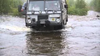 Урал. Брод через реку