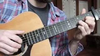 Green Green Rocky Road - Guitar Lesson - Dave Van Ronk, From Inside Llewyn Davis