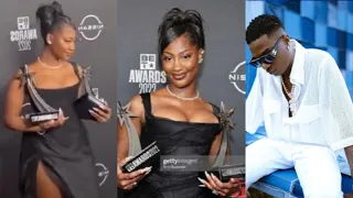 Wizkid and Tems Excited as Essence Wins best Collaboration of the Year at BET Awards 2022