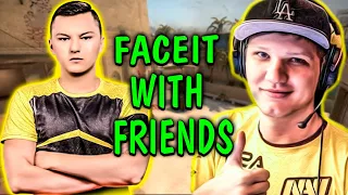 S1MPLE и TOPA ИГРАЮТ FACE IT | СИМПЛ ИГРАЕТ В КС ГО С ДРУЗЬЯМИ