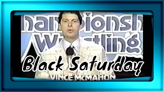 Black Saturday 7/14/1984 Vince McMahon on World Championship Wrestling #BlackSaturday #WCW