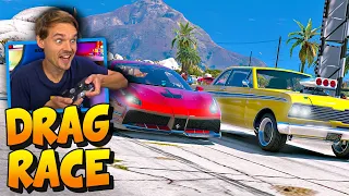 GTA 5 REAL LIFE MOD Drag Race in Ferrari 488 | #GTA5RealLifeMod #GTA5Mods #GTA5