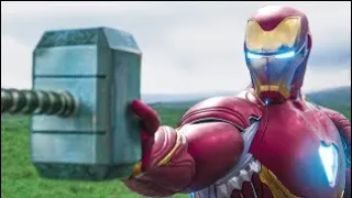 Iron Man Destroyed Thor Mjolnir🔨 😱|| Mjolnir🔨 Destroy Scene 😉|| Marvel Studios ||