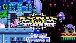 Sonic CD: Miracle Edition (v2.5.8 Update) ✪ Full Game Playthrough (4K/60fps)
